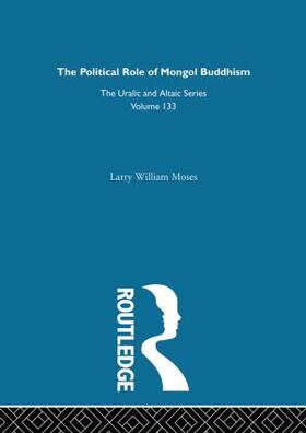 Moses |  The Political Role of Mongol Buddhism | Buch |  Sack Fachmedien