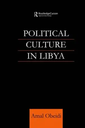 Obeidi |  Political Culture in Libya | Buch |  Sack Fachmedien