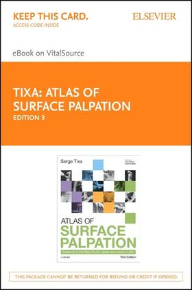 Tixa |  Atlas of Surface Palpation E-Book | eBook | Sack Fachmedien