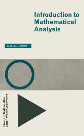 Clapham |  Introduction to Mathematical Analysis | Buch |  Sack Fachmedien