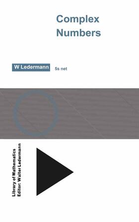 Ledermann |  Complex Numbers | Buch |  Sack Fachmedien