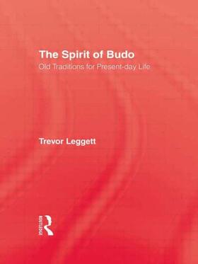 Leggett | Spirit Of Budo | Buch | 978-0-7103-0562-6 | sack.de