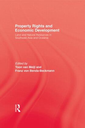 van Meijl / von Benda-Beckham |  Property Rights and Economic Development | Buch |  Sack Fachmedien