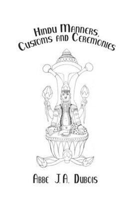 Dubois |  Hindu Manners, Customs & Ceremon | Buch |  Sack Fachmedien