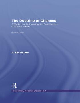 Moivre |  The Doctrine of Chances | Buch |  Sack Fachmedien