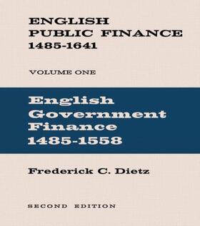 Dietz |  English Public Finance | Buch |  Sack Fachmedien