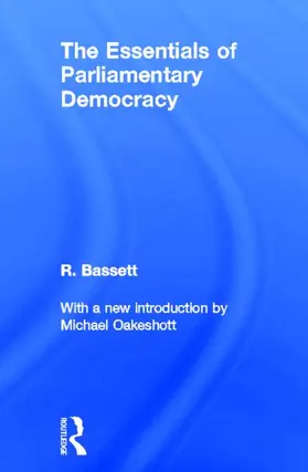 Bassett |  Essentials of Parliamentary Democracy | Buch |  Sack Fachmedien