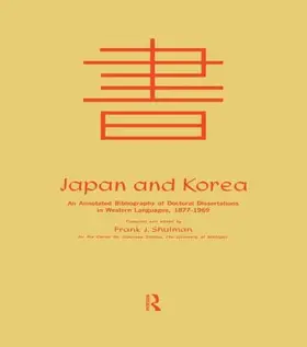 Shulman |  Japan & Korea | Buch |  Sack Fachmedien