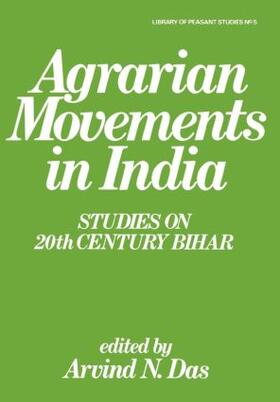 Das |  Agrarian Movements in India | Buch |  Sack Fachmedien