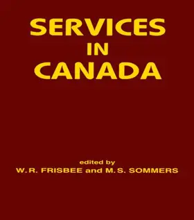 Frisbee / Sommers |  Services in Canada | Buch |  Sack Fachmedien