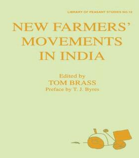 Brass |  New Farmers' Movements in India | Buch |  Sack Fachmedien