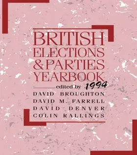 Broughton |  British Elections and Parties Yearbook 1994 | Buch |  Sack Fachmedien