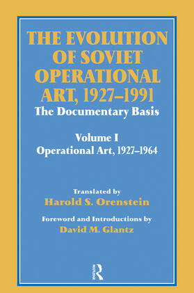 Glantz / Orenstein |  The Evolution of Soviet Operational Art, 1927-1991 | Buch |  Sack Fachmedien