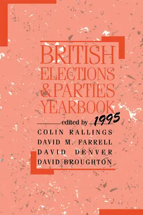 Broughton / Rallings / Denver |  British Elections and Parties Yearbook | Buch |  Sack Fachmedien