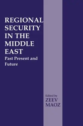 Maoz |  Regional Security in the Middle East | Buch |  Sack Fachmedien