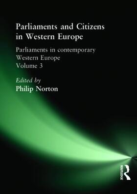 Norton |  Parliaments and Citizens in Western Europe | Buch |  Sack Fachmedien