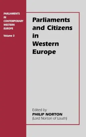 Norton |  Parliaments and Citizens in Western Europe | Buch |  Sack Fachmedien