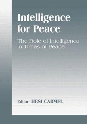 Carmel |  Intelligence for Peace | Buch |  Sack Fachmedien