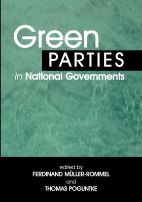 Muller-Rommel / Poguntke |  Green Parties in National Governments | Buch |  Sack Fachmedien