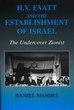 Mandel |  H V Evatt and the Establishment of Israel | Buch |  Sack Fachmedien