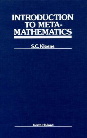 Kleene |  Introduction to Metamathematics | Buch |  Sack Fachmedien