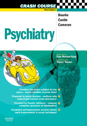 Bourke / Castle |  Crash Course:  Psychiatry | Buch |  Sack Fachmedien