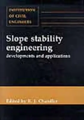 Chandler |  Slope Stability Engineering | Buch |  Sack Fachmedien