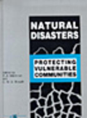 Merriman / Browitt |  Natural Disasters: Protecting Vulnerable Communities | Buch |  Sack Fachmedien