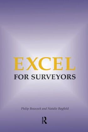 Bowcock / Bayfield |  Excel for Surveyors | Buch |  Sack Fachmedien