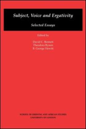 Bennett |  Subject, Voice and Ergativity | Buch |  Sack Fachmedien
