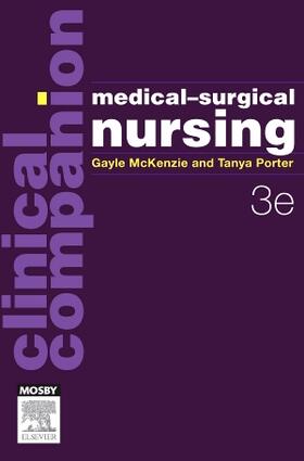 McKenzie / Porter |  Clinical Companion: Medical-Surgical Nursing | Buch |  Sack Fachmedien