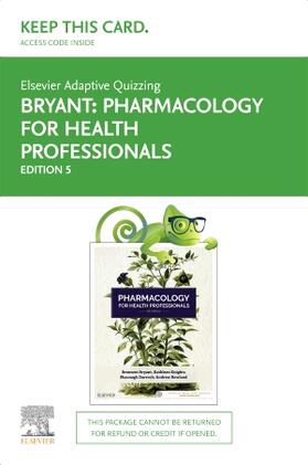 Darroch | Elsevier Adaptive Quizzing for Pharmacology for Health Professionals 5th edition Access Card | Sonstiges | 978-0-7295-4347-7 | sack.de