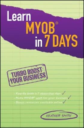 Smith |  Learn MYOB in 7 Days | eBook | Sack Fachmedien