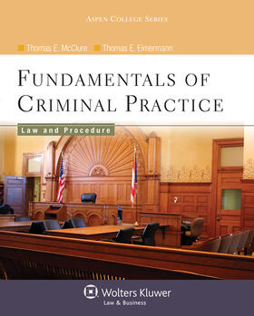 McClure / Eimermann |  Fundamentals of Criminal Practice: Law and Procedure | Buch |  Sack Fachmedien