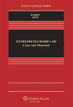 Reed / Barron |  Entrepreneurship Law: Cases and Materials | Buch |  Sack Fachmedien