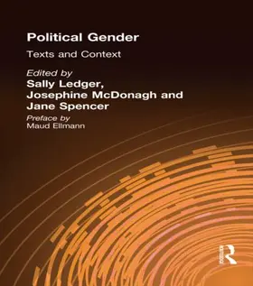 Ledger / Mcdonagh / McDonagh |  Political Gender | Buch |  Sack Fachmedien