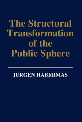 Habermas |  The Structural Transformation of the Public Sphere | Buch |  Sack Fachmedien