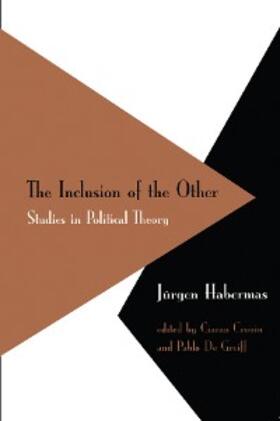 Habermas / Cronin / De Greiff |  Inclusion of the Other | eBook | Sack Fachmedien