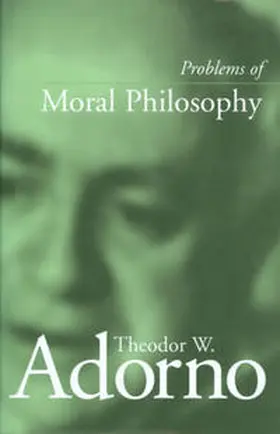 Adorno |  Problems of Moral Philosophy | eBook | Sack Fachmedien