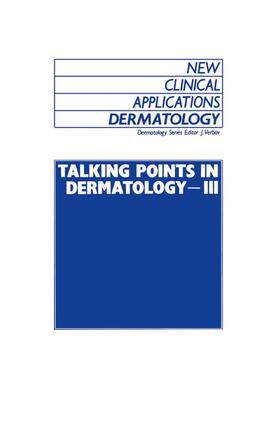 Verbov |  Talking Points in Dermatology - III | Buch |  Sack Fachmedien