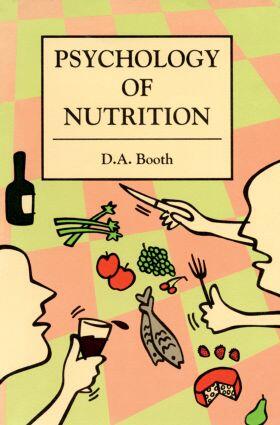 Booth |  The Psychology of Nutrition | Buch |  Sack Fachmedien