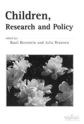 Bernstein / Brannen |  Children, Research And Policy | Buch |  Sack Fachmedien