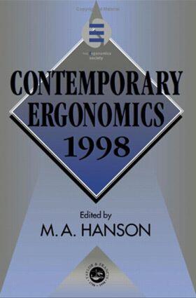 Hanson |  Contemporary Ergonomics 1998 | Buch |  Sack Fachmedien