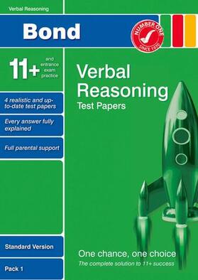 Down | Bond 11+ Test Papers Verbal Reasoning Standard Pack 1 | Buch | 978-0-7487-8493-6 | sack.de