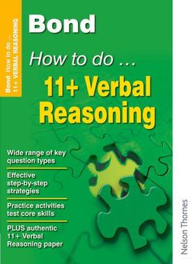 Primrose |  Bond How to do 11+ Verbal Reasoning New Edition | Buch |  Sack Fachmedien