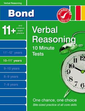 Down |  Bond 10 Minute Tests 10 - 11 years Verbal Reasoning | Buch |  Sack Fachmedien
