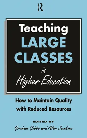 Gibbs / Jenkins |  Teaching Large Classes in Higher Education | Buch |  Sack Fachmedien