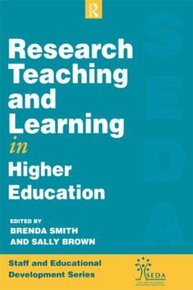 Brown, Sally / Smith, Brenda |  Research, Teaching and Learning in Higher Education | Buch |  Sack Fachmedien