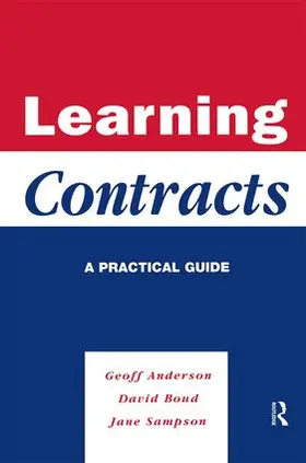 Anderson, Geoff / Boud, David / Sampson, Jane |  Learning Contracts | Buch |  Sack Fachmedien