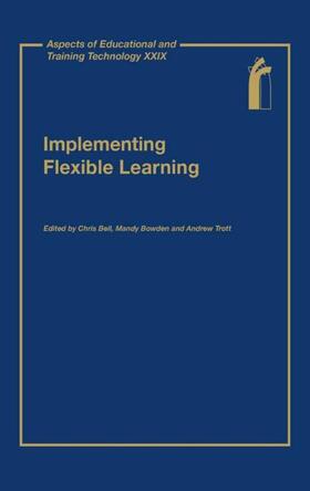 Bell / Bowden / Trott |  Aspects of Educational and Training Technology | Buch |  Sack Fachmedien